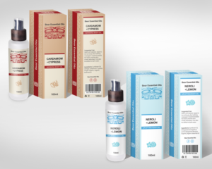 Bear Essential Oils - Body Oils | Diseño de Empaque por vpt_creations