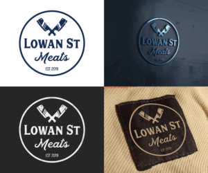 Lowan St Meats | Logo Design by H-H Arts