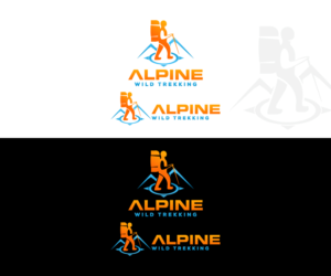 Alpine Wild Trekking | Logo Design by sangeloenriquez