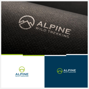Alpine Wild Trekking | Logo Design by Alex Martin