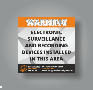 Security Warning Sign | Design Graphique par Maestroto
