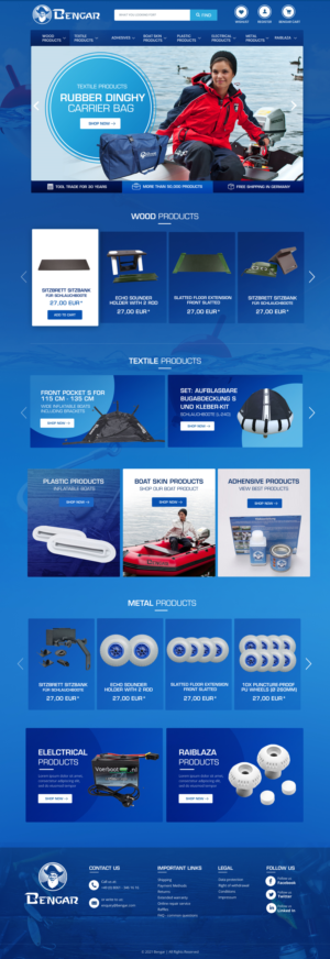 Web Design by Blue Sparrow for Bengar GmbH | Design: #27594340