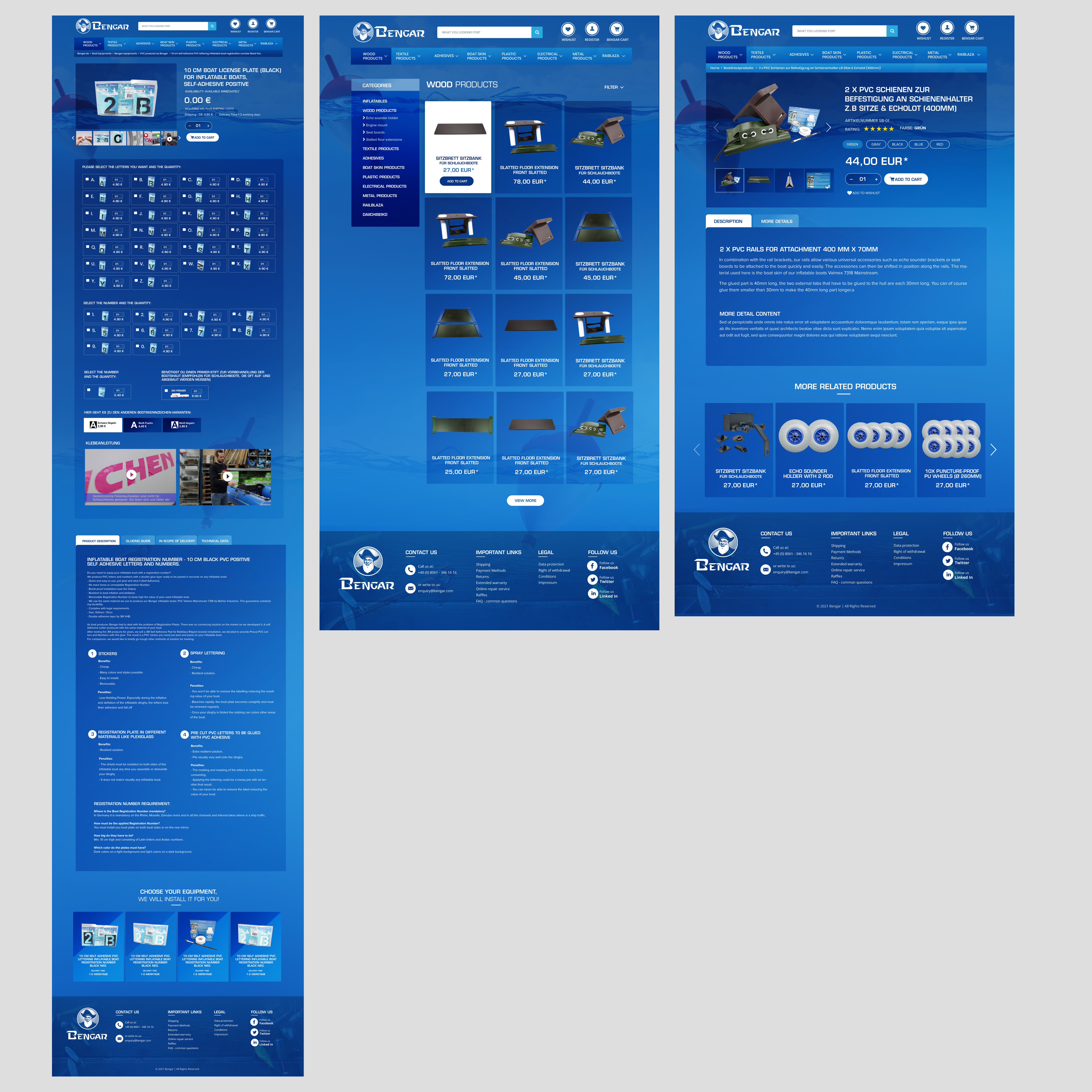 Web Design by Blue Sparrow for Bengar GmbH | Design #27599402