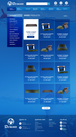 Web Design by Blue Sparrow for Bengar GmbH | Design: #27599403