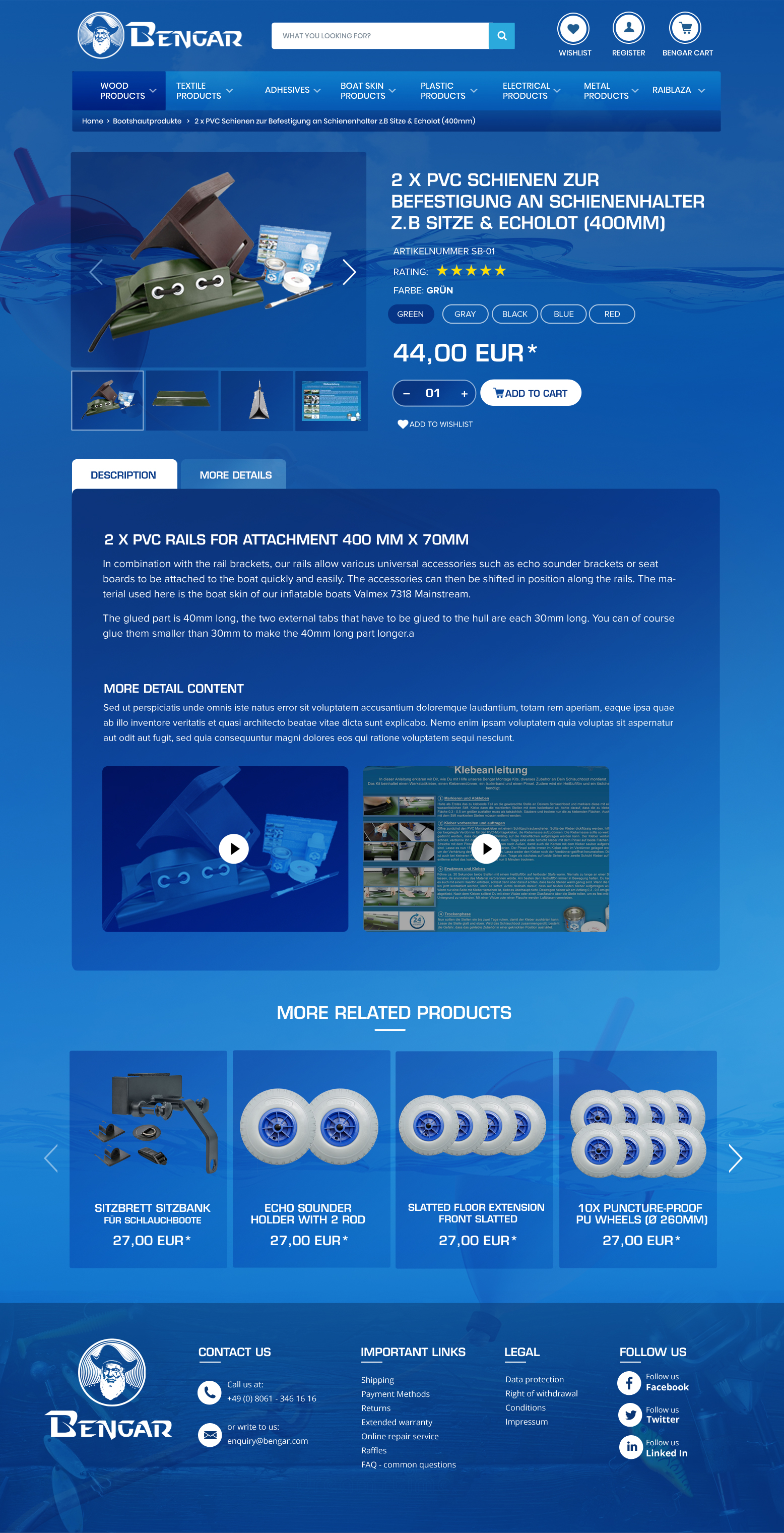 Web Design by Blue Sparrow for Bengar GmbH | Design #27599405