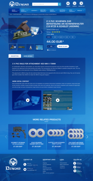 Web Design by Blue Sparrow for Bengar GmbH | Design: #27599405