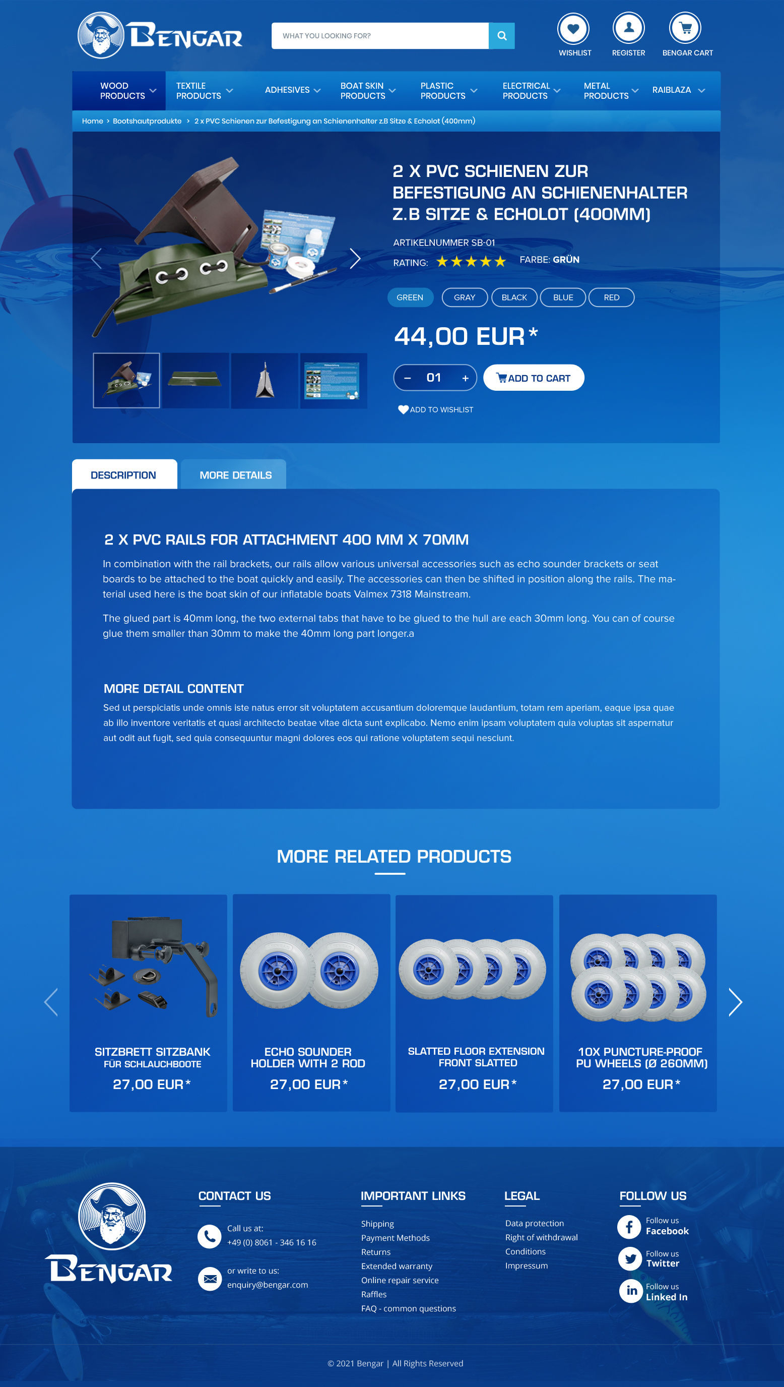 Web Design by Blue Sparrow for Bengar GmbH | Design #27599409