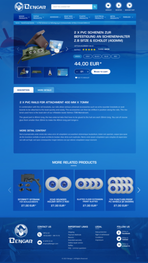 Web Design by Blue Sparrow for Bengar GmbH | Design: #27599409