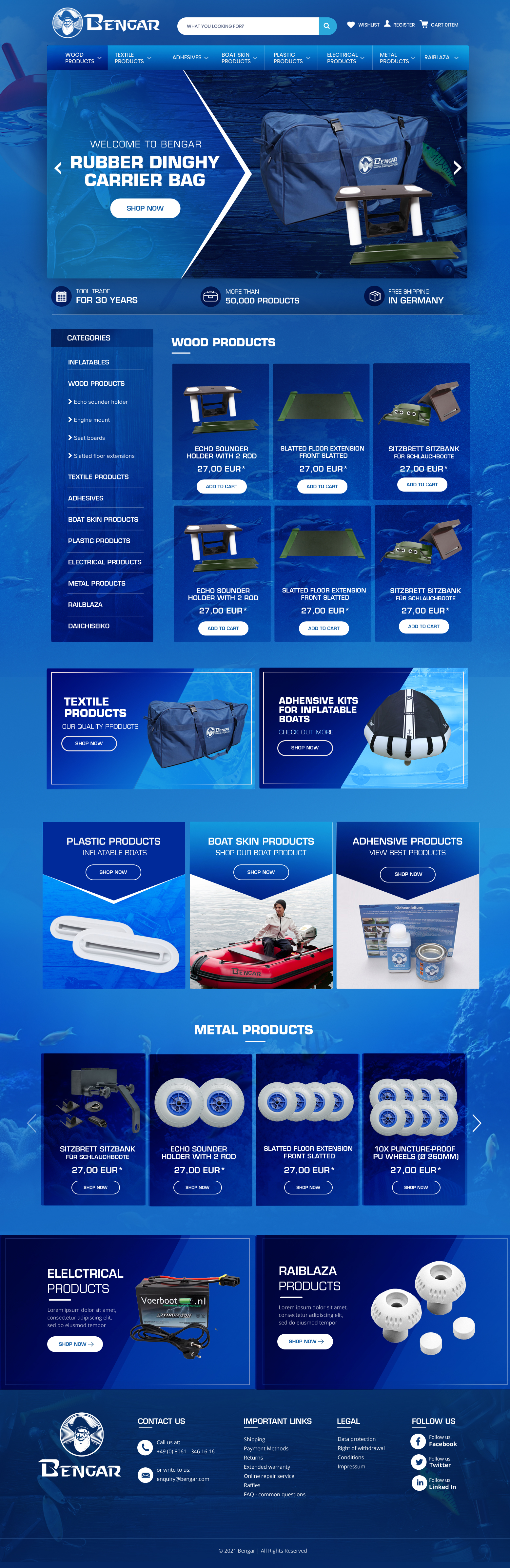 Web Design by Blue Sparrow for Bengar GmbH | Design #27614742