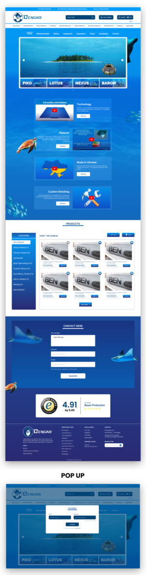 Web Design by Abdul kadir gerrani for Bengar GmbH | Design #27605702