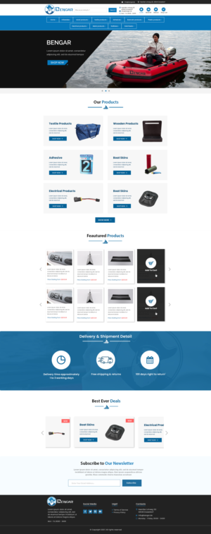 Web Design by pentaxial for Bengar GmbH | Design #27580491
