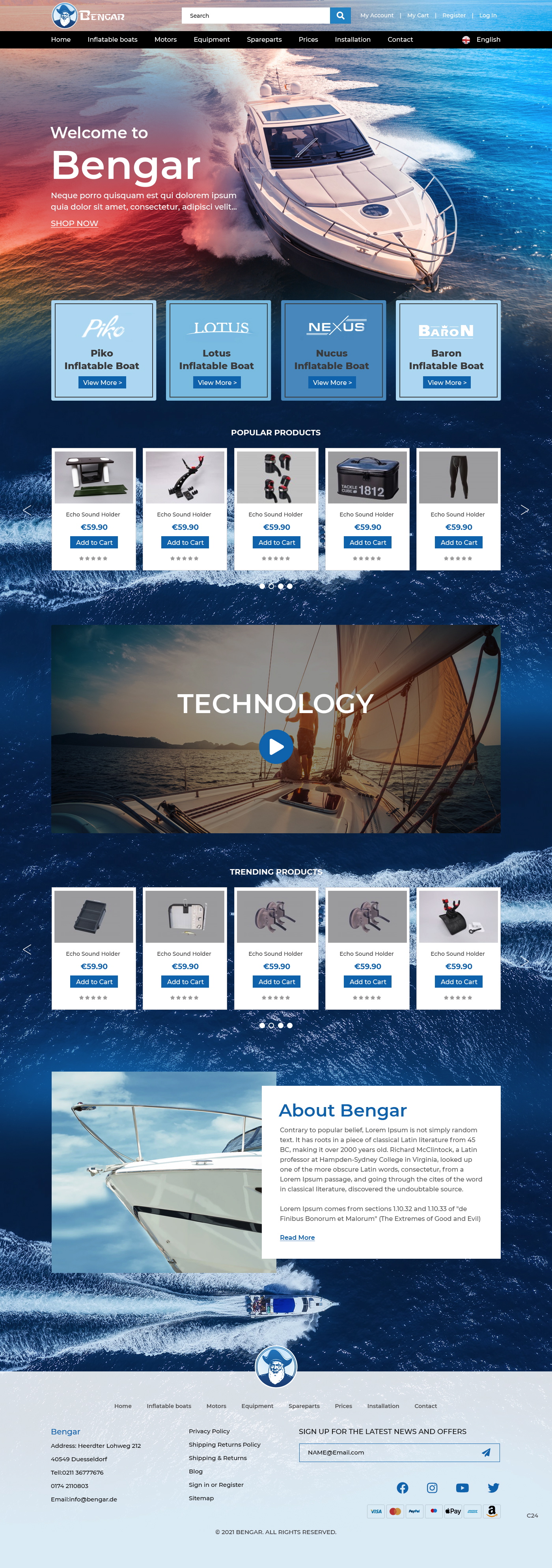 Web Design by pb for Bengar GmbH | Design #27581298