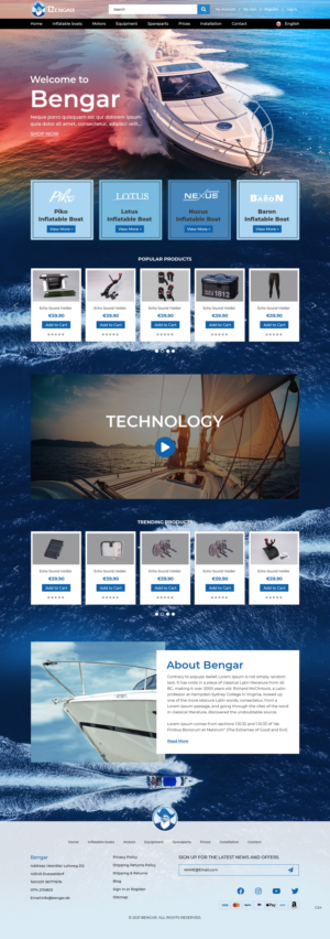 Web Design by pb for Bengar GmbH | Design: #27581298