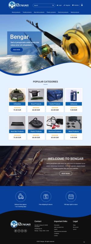 Web Design by pb for Bengar GmbH | Design: #27581301