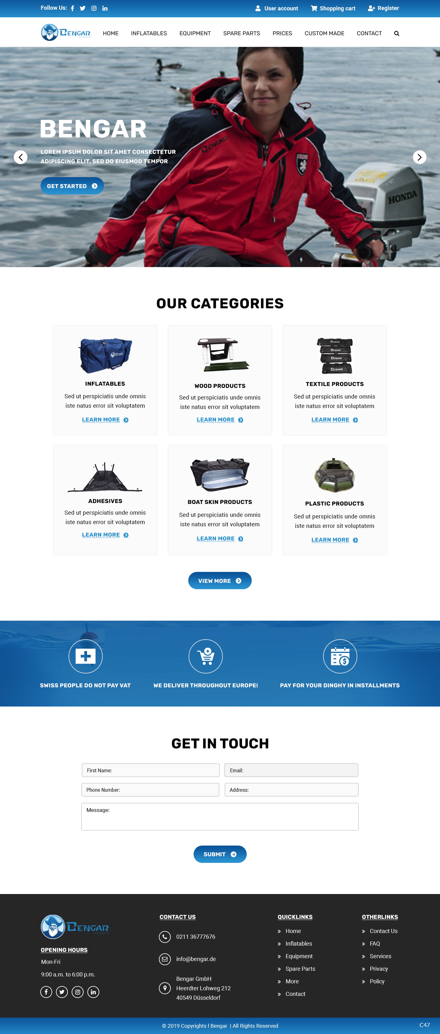 Web Design by pb for Bengar GmbH | Design #27581306