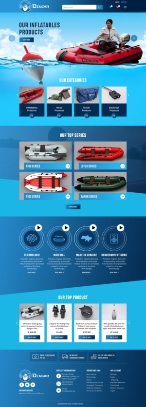 Web Design by sai.designer87 for Bengar GmbH | Design #27593401