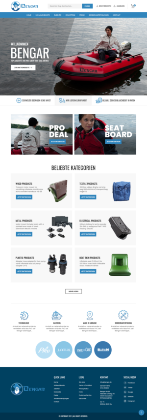 Web Design by nzdesigners for Bengar GmbH | Design: #27590875