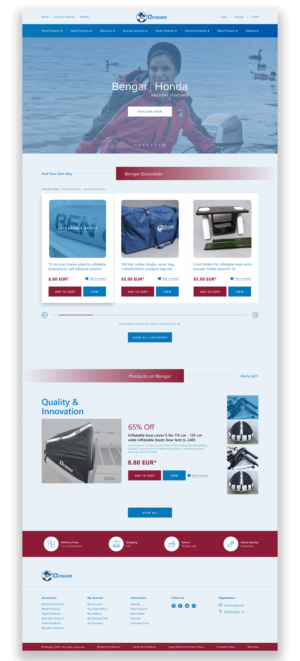 Web Design by Cre8r for Bengar GmbH | Design #27593111