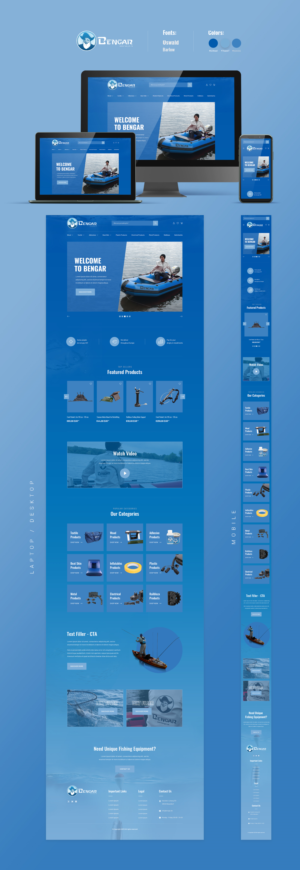 Web Design by PSquared² for Bengar GmbH | Design #27592455