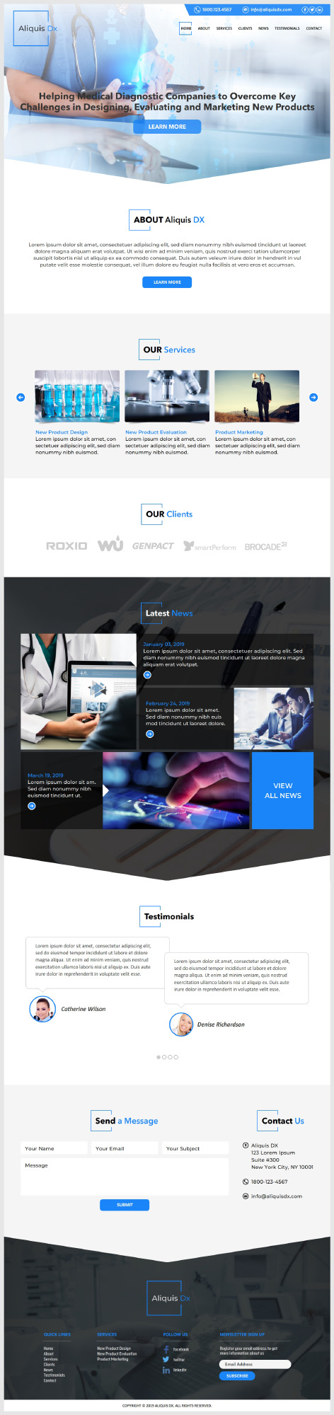 Web Design par -Marc- pour ce projet | Design #21939620