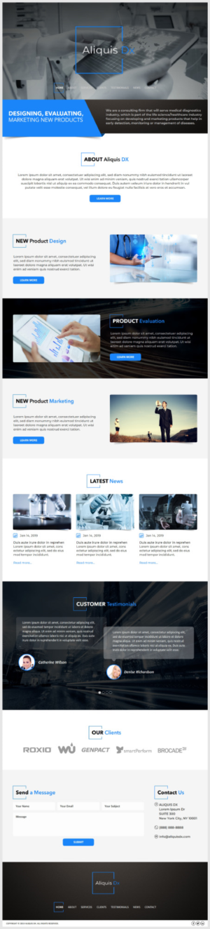 Web Design par -Marc- pour ce projet | Design : #21947224