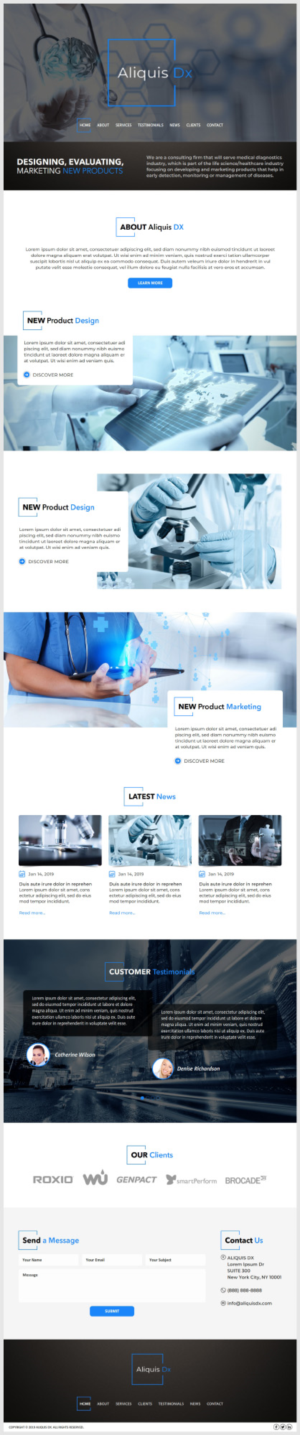 Web Design par -Marc- pour ce projet | Design : #21947226
