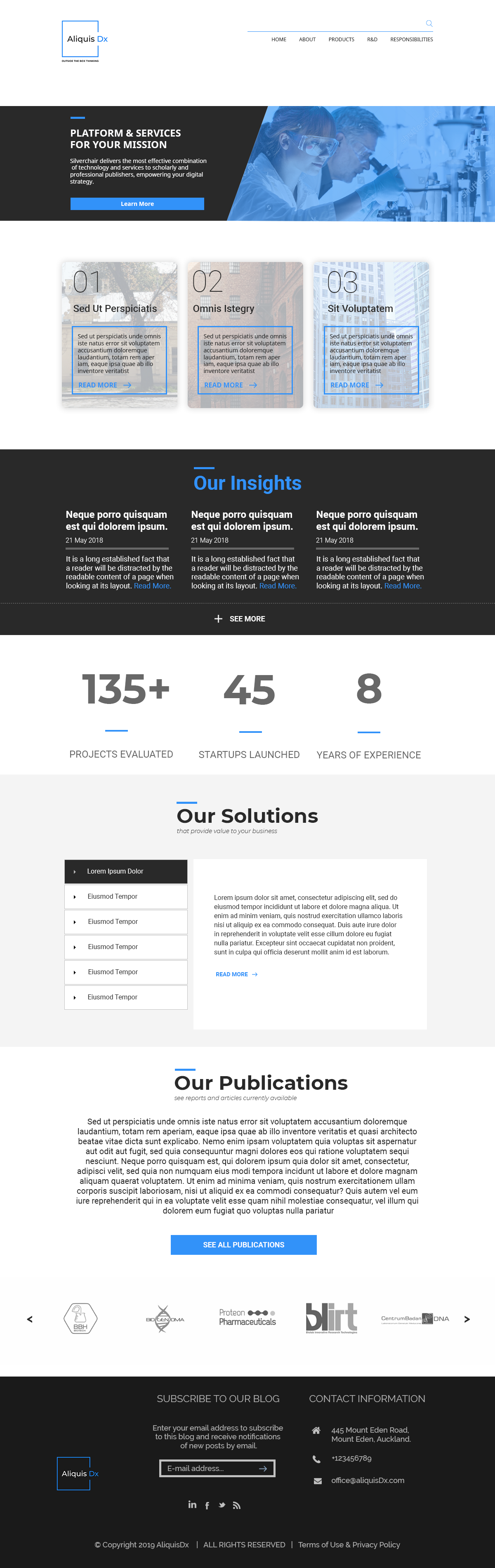 Web Design par Ali Mani pour ce projet | Design #21935423
