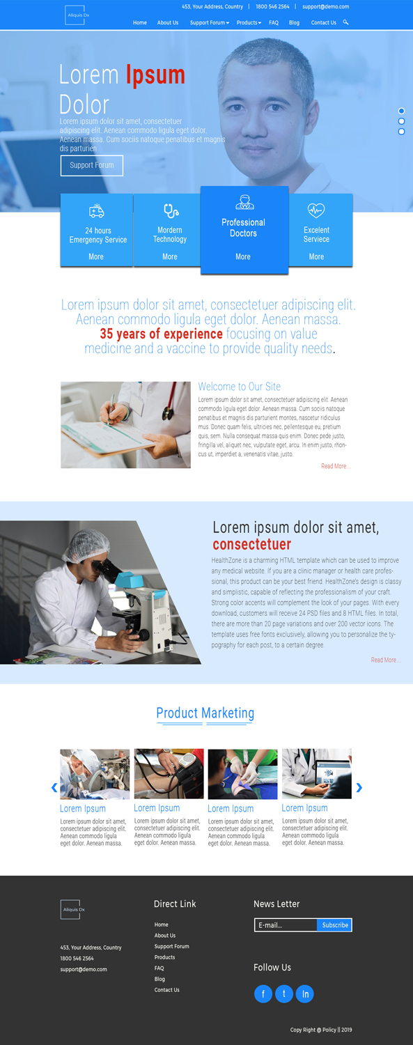 Web Design by AbhishekRoyBunty for this project | Design #21956635