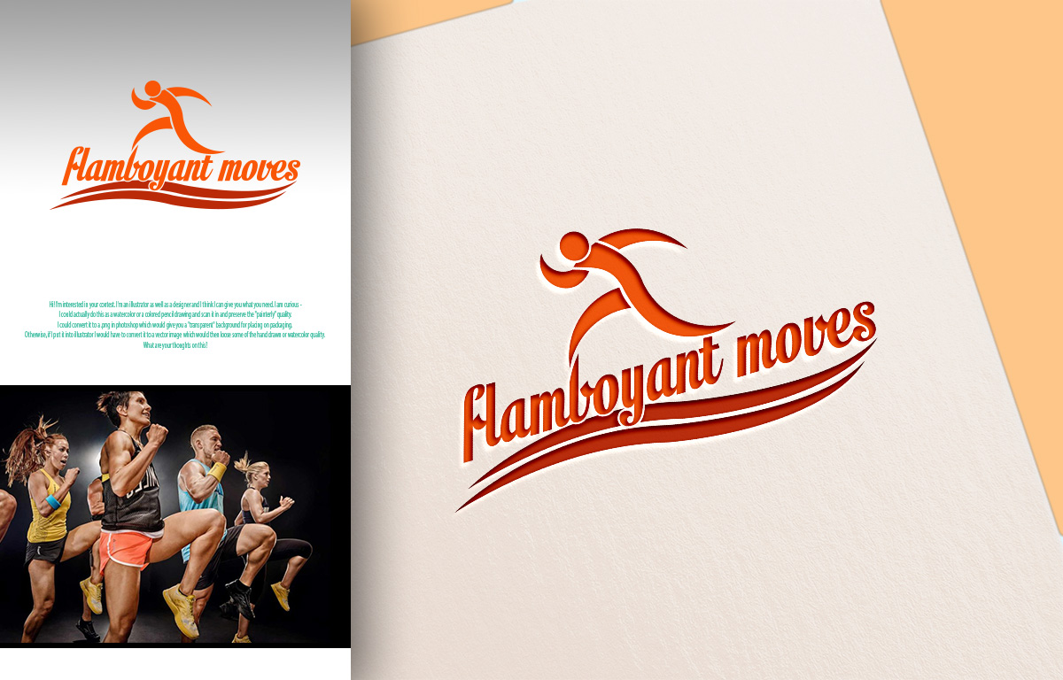 Logo Design by Wonderful design for Flamboyant Moves | Design #21923120