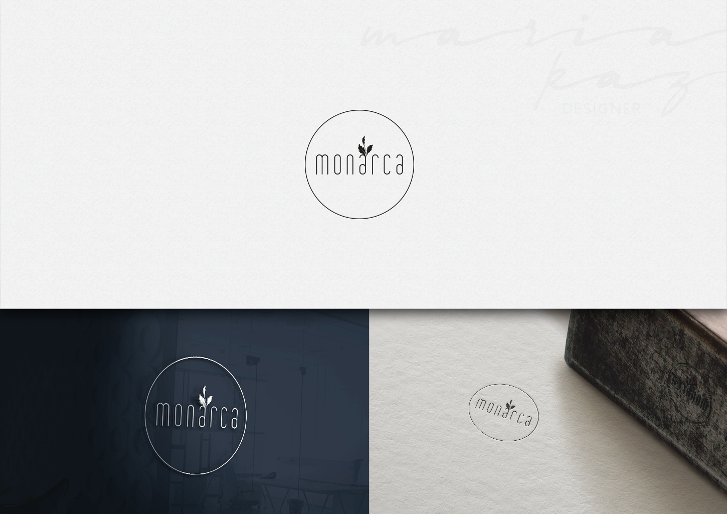 Logo Design by maria-kaz for Monarca | Design #21953704