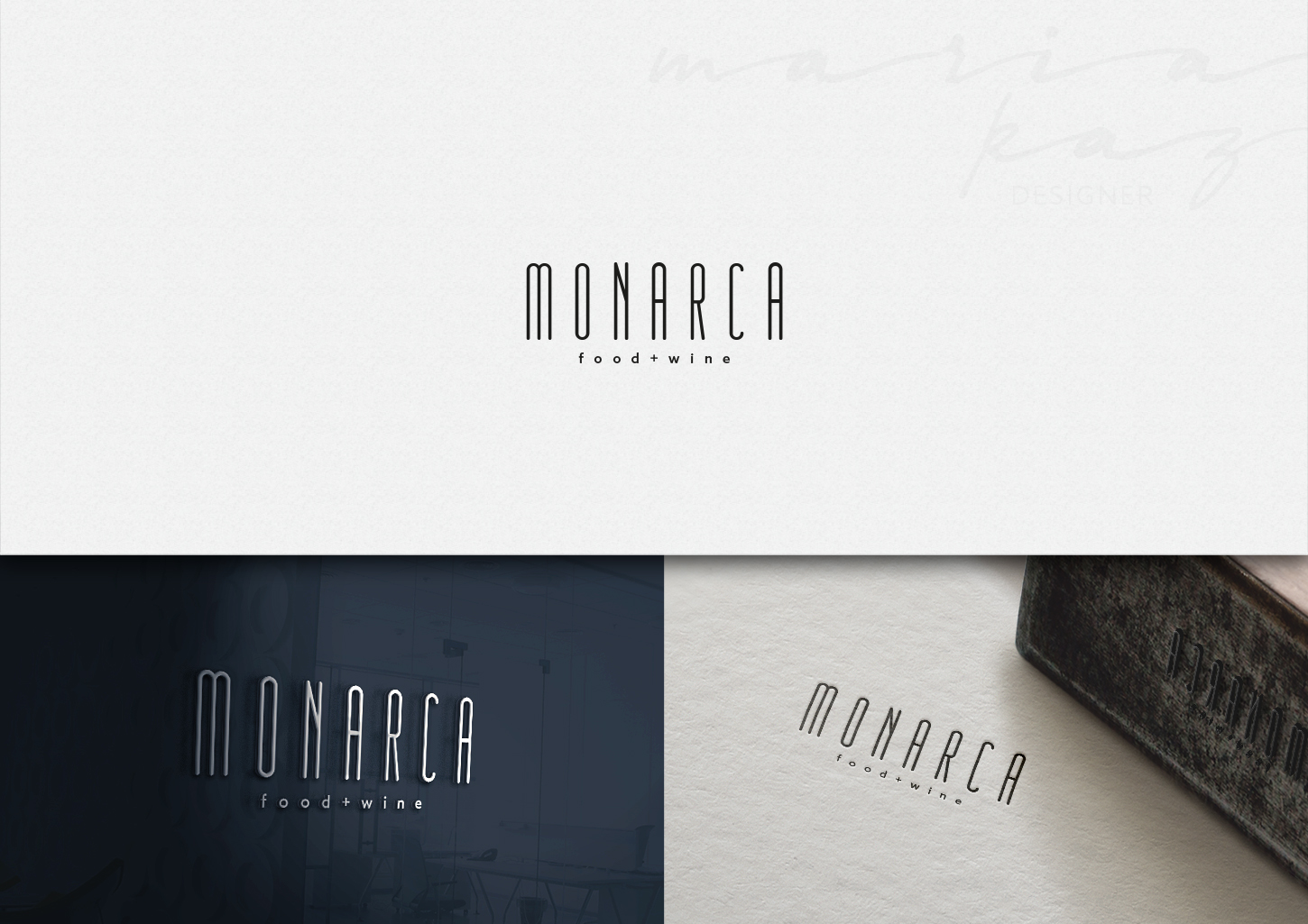 Logo Design by maria-kaz for Monarca | Design #21970243
