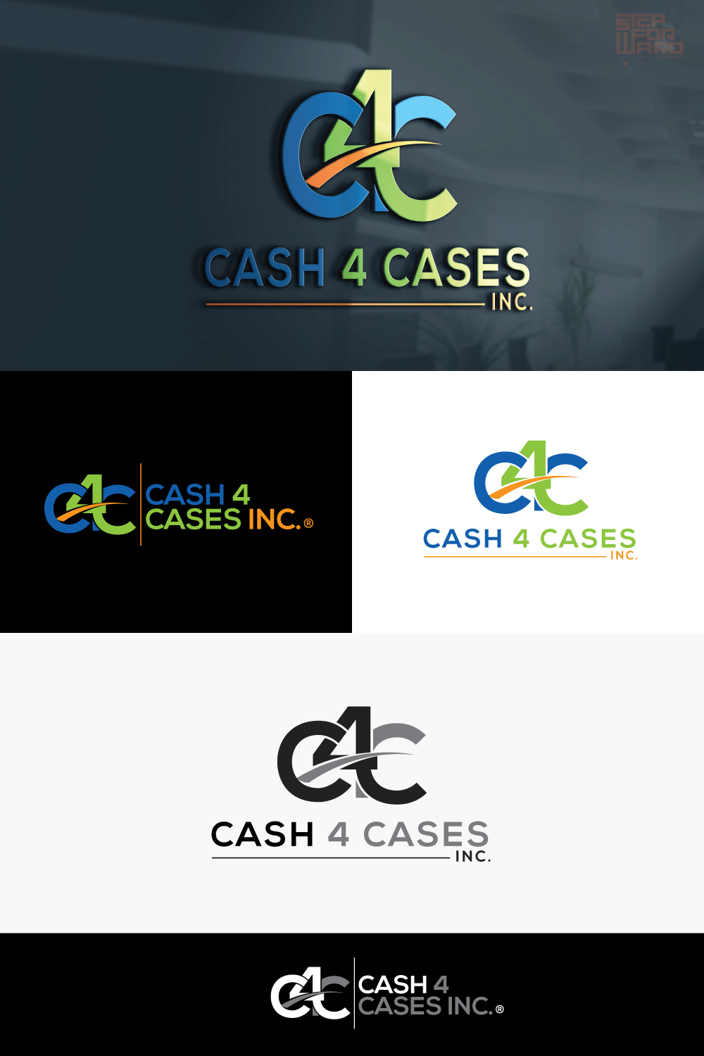 Logo Design by step forward 2 for this project | Design #21913220