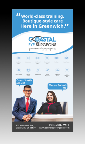 Advertisement Design by ABGraphics for Coastal Eye Surgeons | Design: #21956045