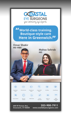 Advertisement Design by ABGraphics for Coastal Eye Surgeons | Design: #21956663