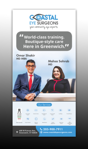 Advertisement Design by ABGraphics for Coastal Eye Surgeons | Design: #21956922