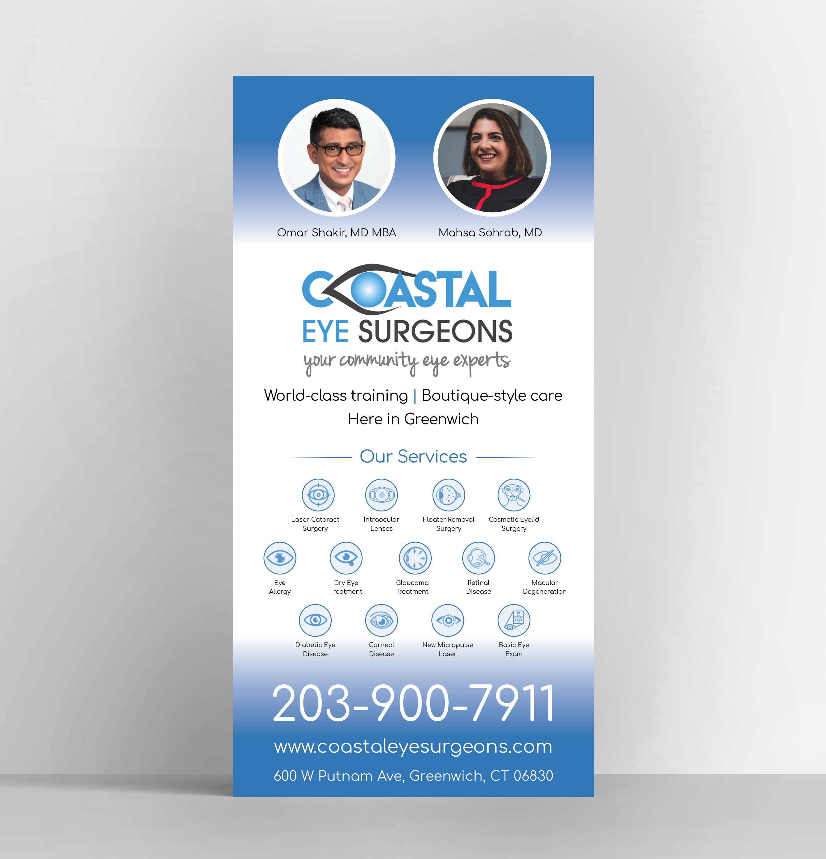 Advertisement Design by PAS-CREATIVE for Coastal Eye Surgeons | Design #21950505