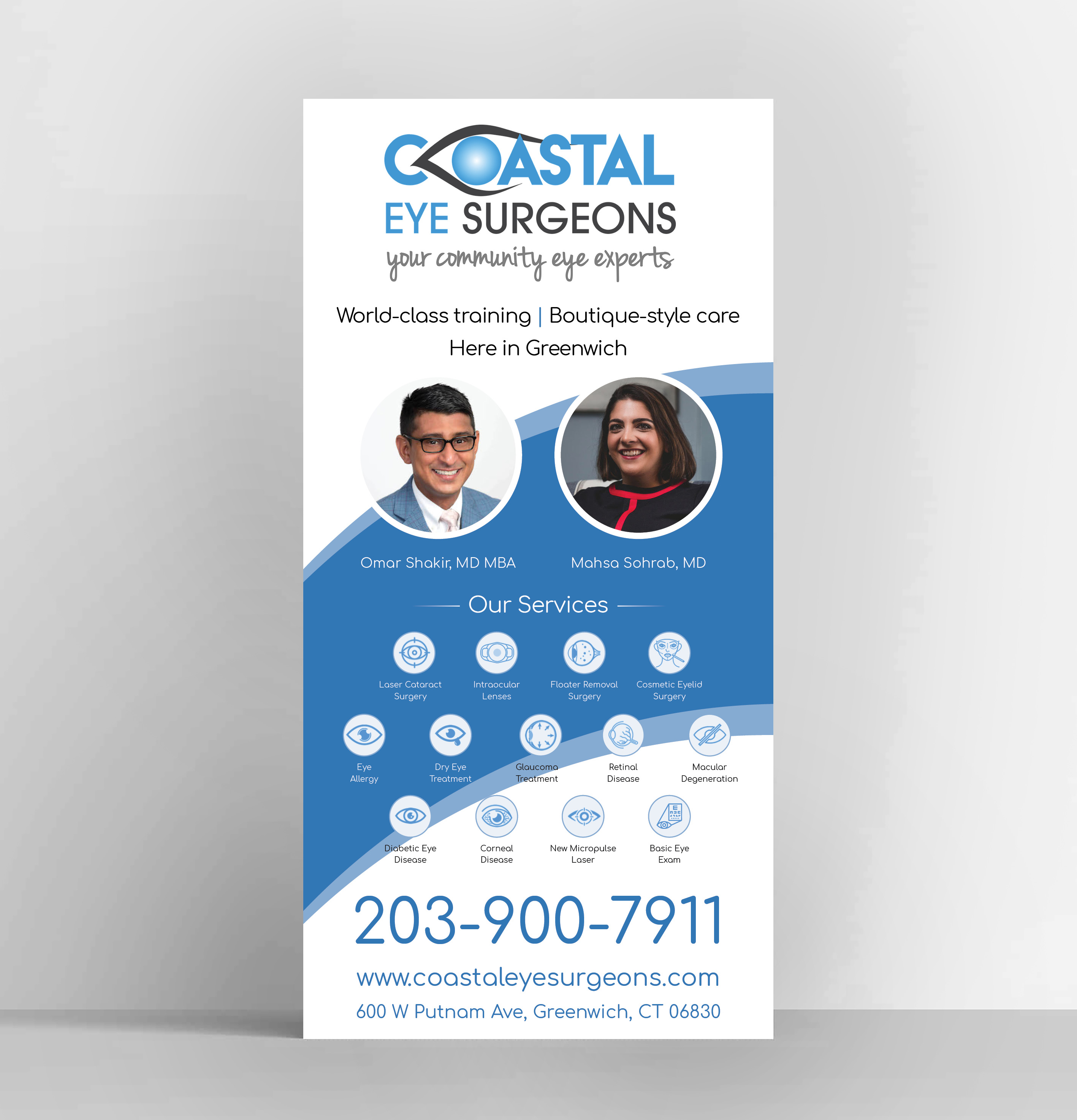 Advertisement Design by PAS-CREATIVE for Coastal Eye Surgeons | Design #21950517