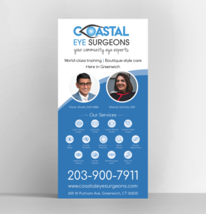 Train Station poster (3 sheet) for Coastal Eye Surgeons | Advertisement Design by PAS-CREATIVE