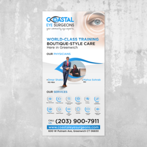 Diseño Publicitario por debdesign para Coastal Eye Surgeons | Diseño: #21945478