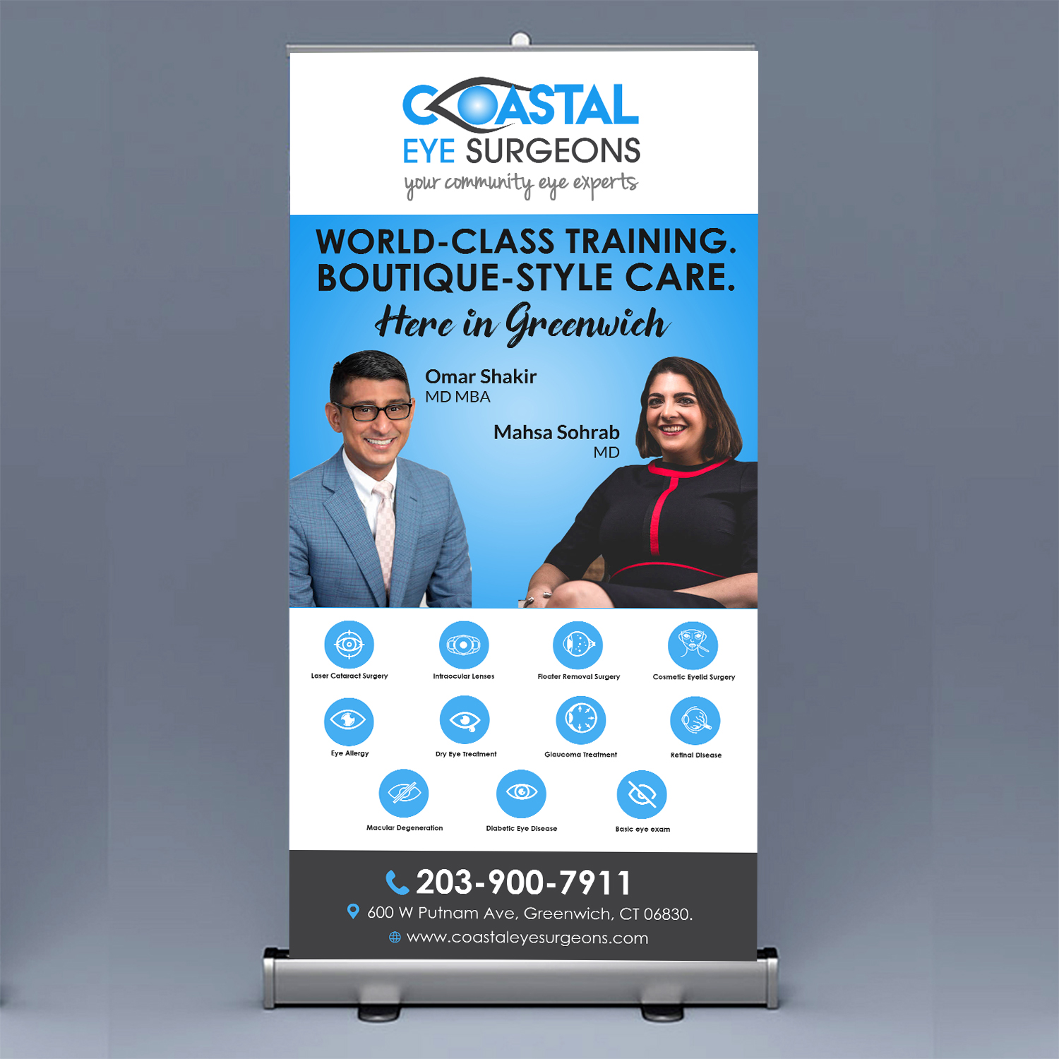 Advertisement Design by aspiremedia for Coastal Eye Surgeons | Design #21938395