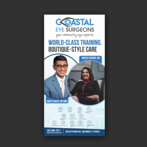 Train Station poster (3 sheet) for Coastal Eye Surgeons | Advertisement Design by Schöpfer