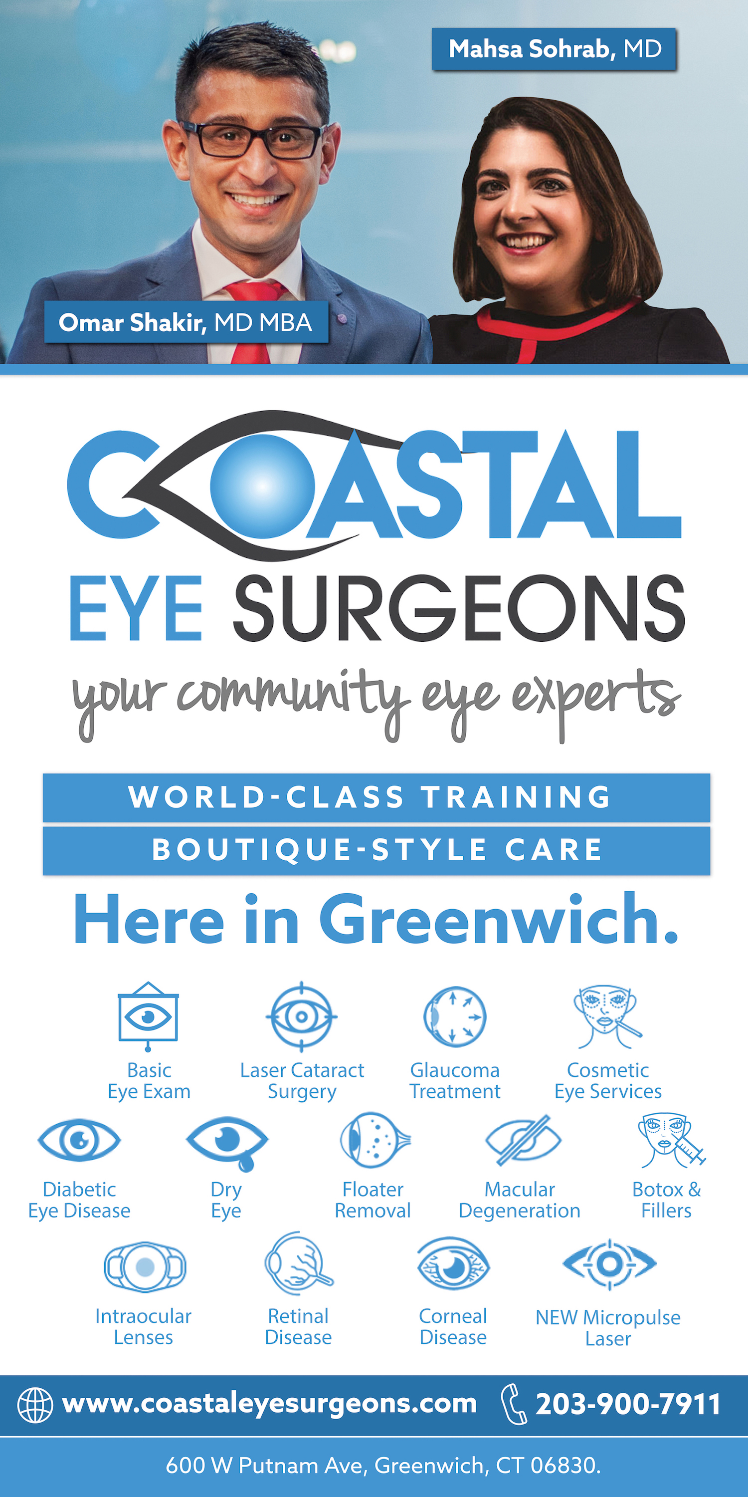 Advertisement Design by Billy Edwards for Coastal Eye Surgeons | Design #21982234