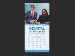 Advertisement Design by soorya 4 for Coastal Eye Surgeons | Design #21950229