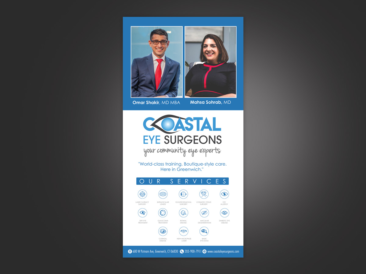 Advertisement Design by soorya 4 for Coastal Eye Surgeons | Design #21952086
