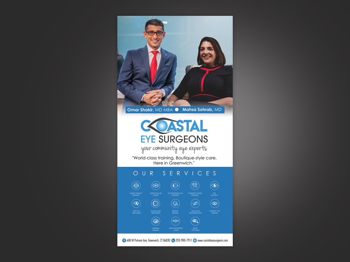 Advertisement Design by soorya 4 for Coastal Eye Surgeons | Design #21952092