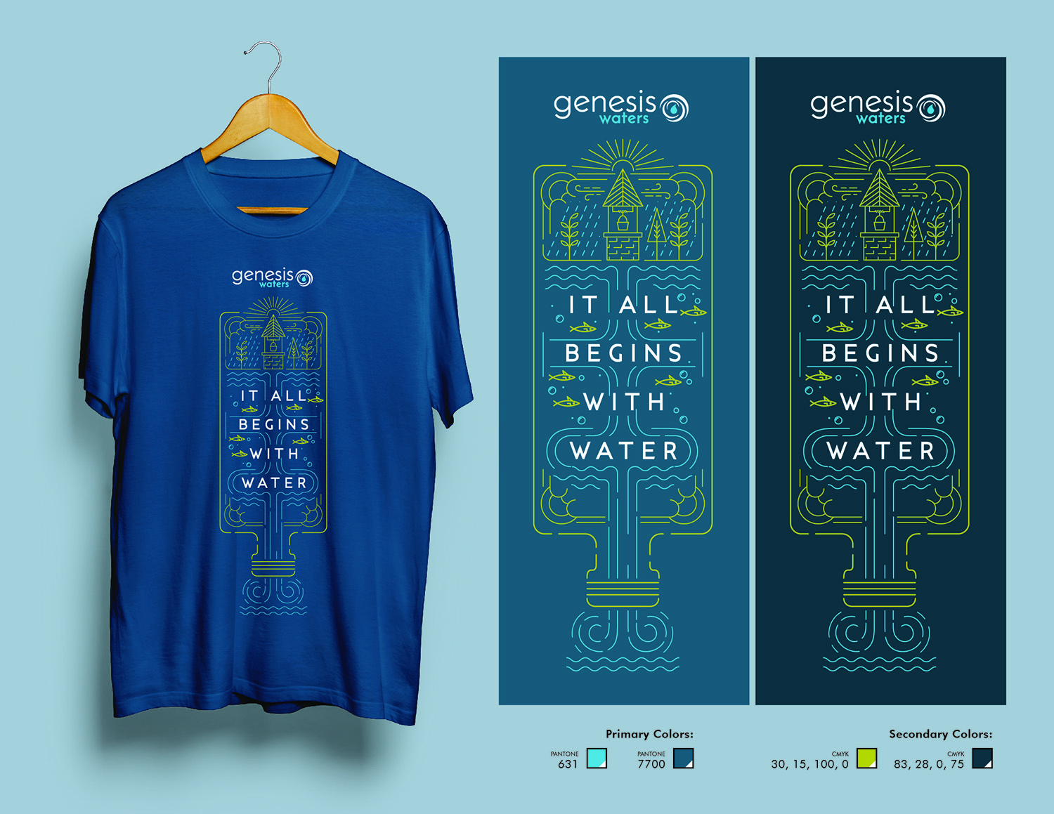 T-shirt Design by Phantom007 for Genesis Waters | Design #21935416