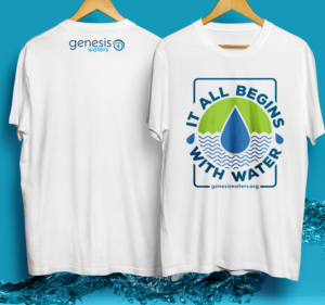 Inspiring T-shirt for Clean Water Non-profit | Diseño de Camiseta por 99.degree