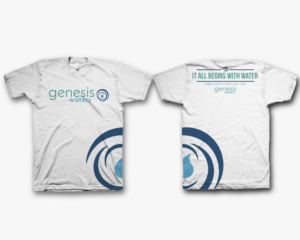 T-Shirt-Design von saka.aleksandar für Genesis Waters | Design: #21920362
