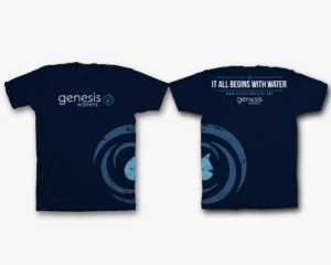 T-shirt Design by saka.aleksandar for Genesis Waters | Design: #21920363