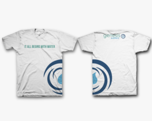 T-Shirt-Design von saka.aleksandar für Genesis Waters | Design: #21940957